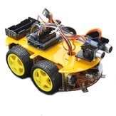 Bluetooth vezérelhető többfunkciós robot autó készlet