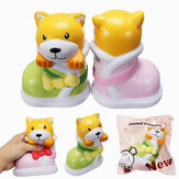 SquishyShop Puppy In Boots Jumbo Dog Shoes Squishy Slow Rising With Packaging Collection Gift Decor 