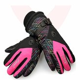  Dámské hřejivé voděodolné lyžařské rukavice Beam Cuff Lyžařské rukavice Vodotěsné motocyklové rukavice