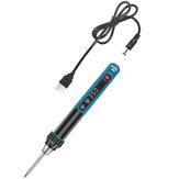 CXG 968 USB Portable Electric Solder Iron Intelligent Adjustable Constant Temperature Sleep Function LED Display Weld Tool