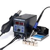YIHUA 8786D I Upgrade Rework Station Digital Display Iron SMD Heat Hot Air Soldering Station Welding