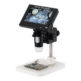 DM3 1000X USB elektronikus mikroszkóp LCD digitális videó mikroszkóp kamera 4,3 hüvelykes HD OLED nagyítás