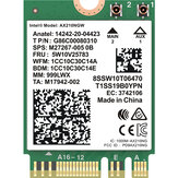 Беспроводной адаптер COMFAST WiFi6E M.2 PCIE 5374 Мбит/с Тройной Стандарты 2,4G/5,8G/6G Bluetooth 5,2 Внутренняя сетевая карта для ноутбука AX210vPro-M