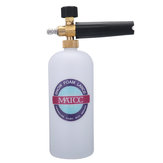 Verstellbarer Schaumlanze Waschseifenspender von MATCC für 1L Flasche für Autowäsche mit 1/4 Zoll Einlass