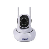 ESCAM G02 Dual Antenna 720P Pan/Tilt WiFi IP IR Camera Support ONVIF Max Up to 128GB Video Monitor