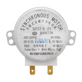 Machifit 50TYZ-0.1F1 AC 220-240V 4W Synchronous Motor 48mm Dia Microwave Turntable Motor