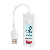 Testery USB cyfrowe UNI-T UT658B Zasięg stabilnego napięcia wejściowego od 3V do 9.0V z wyświetlaczem LCD