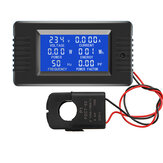 PZEM-022 Abrir e Fechar CT 100A AC Monitor de Energia Monitor Digital Voltímetro Frequência Amperímetro