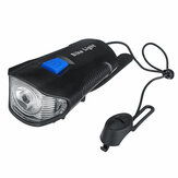 Набор светильников для велосипеда на аккумуляторе USB с фонарем и сигналом осторожности
