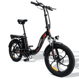 [AB Doğrudan] FARFLER F20 36V 16Ah 250W 20*3.0in Yağ Lastiği Katlanır Elektrikli Bisiklet 25KM/SA Maks Hız 90-120KM Menzil Elektrikli Bisiklet