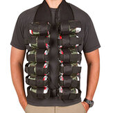 KALOAD 12x Bottles Holster Tactical Belt Outdoor Party Bottle Vest