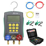 DY517 2-way Digital Manifold Gauge Refrigeration Pressure Tester with 3 Pipe