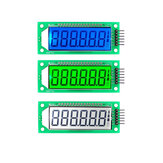 Module d'affichage LCD à 7 segments de 2,4 pouces et 6 digits OPEN-SMART® avec rétroéclairage blanc/bleu/vert pour Arduino