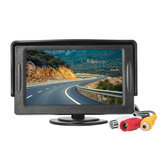 4.3 polegadas TFT LCD HD Ecrã de monitor de monitor digital para câmera traseira de visão traseira de carro