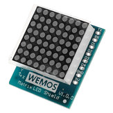 Matrix LED Shield V1.0.0 Bővítőkártya a D1 Mini Fejlesztői Táblához
