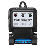 2PCS 6V/12V 5A/10A Zonnecontroller PWM Laadregelaar Met Intelligente LED-indicator