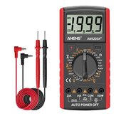 ANENG AN9205A+ Dijital Multimetre Direnç Diyot Süreklilik Test Cihazı AC/DC Voltaj Akım Metre Kırmızı