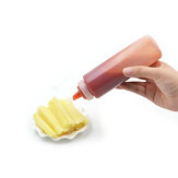 1/4/6/8x Clear Plastic Sıkınca Soslu Ketchup Cruet Yağı şişeleri 8/12/16/24 oz Aroma Araçları