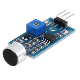 3er-Set Mikrofon-Sound-Sensor-Modul Sprachsensor Hochsensitiver Sound-Detektionsmodul