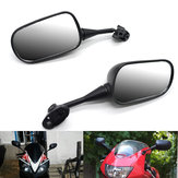 Miroirs latéraux arrière de 18 mm pour moto Miroirs de rétroviseur pour HONDA CBR600 CBR600RR CBR1000 CBR1000RR