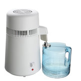 220V 4L 750W Water Distiller Pure Purifier Filter 304 Stainless Steel