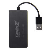 Vezeték nélküli bluetooth Display USB Dongle Fekete IPhone Carplay Android Autolink módhoz