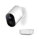 [Version internationale] IMILAB EC2 Caméra IP sans fil intelligente à batterie 1080P Étanche Caméra extérieure Détection de mouvement IA Vision nocturne infrarouge Moniteurs pour bébé