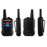 Baofeng C50 2PCS Talkie-walkie Gamme de fréquence 400-480MHz 99 canaux Radios bidirectionnels rechargeables par USB Batterie Li-ion 1500mAh