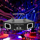 DMX 4 Len RGB Pattern Beam Netzwerk-Laserlich für Zuhause, Partys, DJs, KTV und Bühnenbeleuchtung