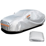 Cubierta completa para automóvil sedán al aire libre, resistente al agua, protección contra polvo, rayones y rayos UV, tamaño S-XXL