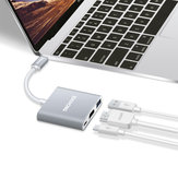 Onechoice Multifonctionnel Type-C à USB 3.0 4K HDMI Type-C Hub USB PD2.0 adaptateur convertisseur de charge
