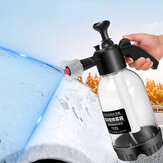 Bomba de mano de 2L Espuma rociadora Pistola de espuma de nieve Boquilla de espuma Botella de spray de lavado de coches Limpieza de ventanas de coche para lavado de coches en casa