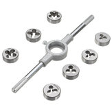8pcs Metric Przykręcanie Wrench and Die Set M3-M12 Nut Bolt Alloy Metal Hand Tools