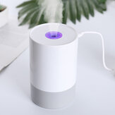 Mini umidificador de ar inteligente de mesa de 320 ml para casa e carro, carregamento USB, névoa 3D de nano, baixo ruído