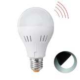 E27 A60 5W 320LM Pure White Natural White Mikrowellen-Sensorsignal Notfall-LED-Glühbirne AC85-265V