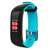 OLED BP Heart Rate Health Monitor HD Colorized Screen IP67 Waterproof Smart Watch Bracelet