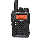 Zastone UV-8DR VHF 136-174MHz UHF 400-520MHz CB Rádio de presunto Rádio de 128 canais de dois canais Walkie Talkie