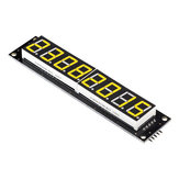 RobotDyn® 8-Digit LED-Anzeige Tube 7 Segment 74HC595 Modul Yellow Color Board
