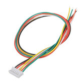 Excellway® 10Pcs Mini Micro JST 2.0 PH 6Pin Connector Plug Met 30cm Draden Kabels