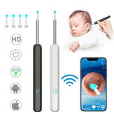 Wi -Fi Visible Wax Elimination Spoon USB 1080P HD Load Otoscope Ear Cleaner Ear Wax Removal Tool for Android iOS phones