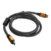 1,5 м 3D-Оранжевый HD кабель V2.0 с покрытием из золота высокой скорости для HDTV Ultra Hd HD 2160p 4K