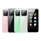 Soyes XS13 2.5 inch 1GB RAM 8GB ROM Ultra Thin MP3 WiFi FM Android Dual SIM TF Card Slot 3G Quad Core Mobile Phone