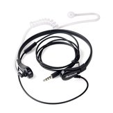 Retevis Black 1 Pin 3.5mm Throat MIC Earpiece Covert Air Tube Earpiece For Universal Mobile Phones IPHONE SAMSUNG  C9019A
