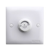 220V LED Dimmer Single Light Rotary Switch for Dimmable Lighting White 
