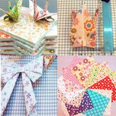 72 Blätter Origami DIY Kran Craft Papierfaltens Verschiedene Muster