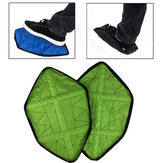 2Pcs / Pair Многоразовые чехлы для обуви На открытом воздухе Кемпинг Крытая переносная автоматическая крышка для обуви