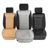 Deluxe PU-leren autostoelhoes voorstoel kussenmat beschermer universeel anti-slip