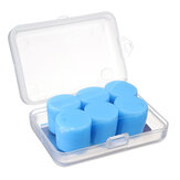 ürkçe: Su sporları için yumuşak silikon anti-gürültü su geçirmez kulak tıkaçları, 3 çift/kutu