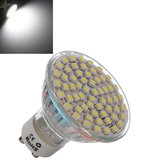 8X GU10 4.5W Beyaz 60 SMD 3528 LED Spotlightt Lamba Ampul AC 220V