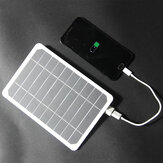 205 * 140MM 5V 5W napelem magas teljesítményű mobiltelefonhoz USB napelemes energia bank akkumulátor napelemes töltő kempinghez